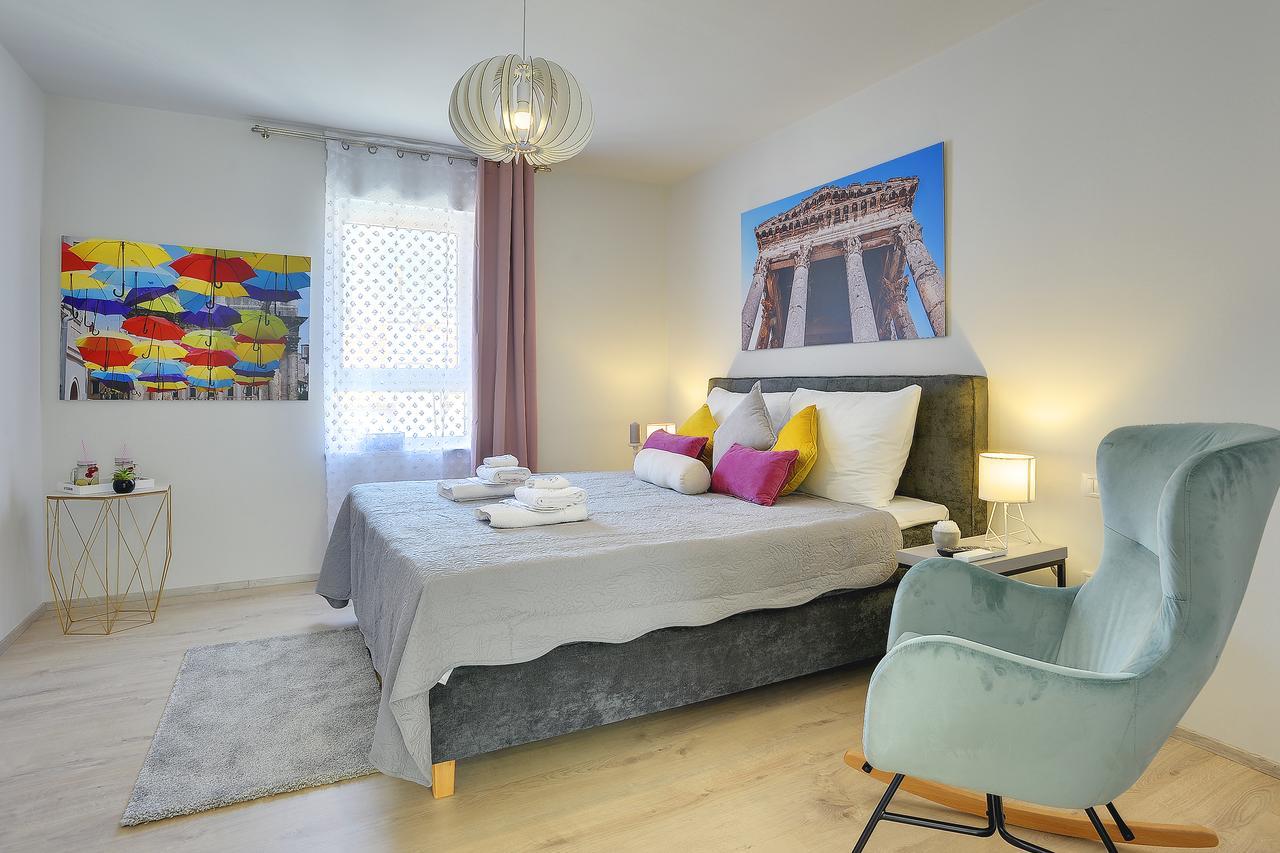 D&A City Center Apartments With Free Parking Pula Eksteriør billede